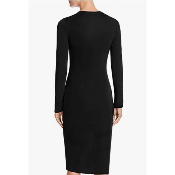 SOLD Elie Tahari Saniya Lace Shoulder Jersey Dress EUC - Picture 2 of 9